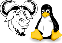 GNU et Tux